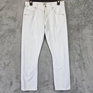 Citizens of Humanity Jeans Womens 25 Premium Vintage Button Fly Straight Denim